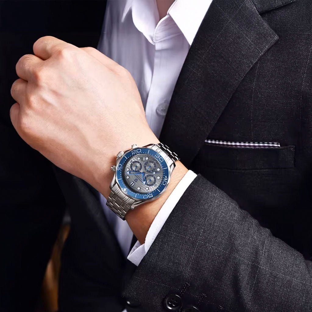 Pagani Design Swell Silver - Case and bracelet