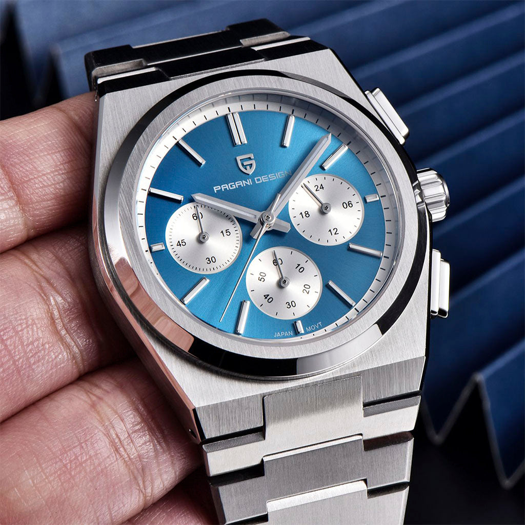 Pagani Design Tide Blue - On the wrist