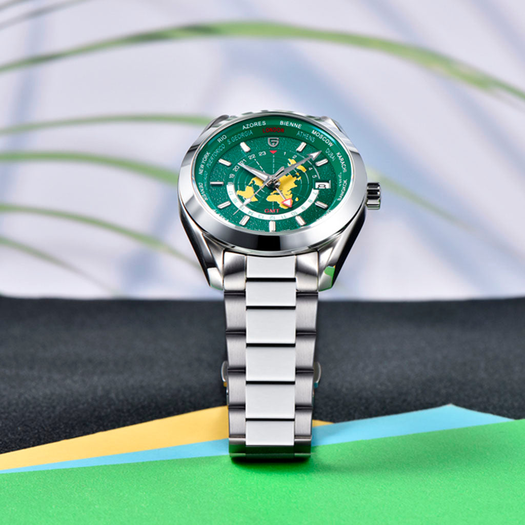 Pagani Design Travel Green - Case and bracelet