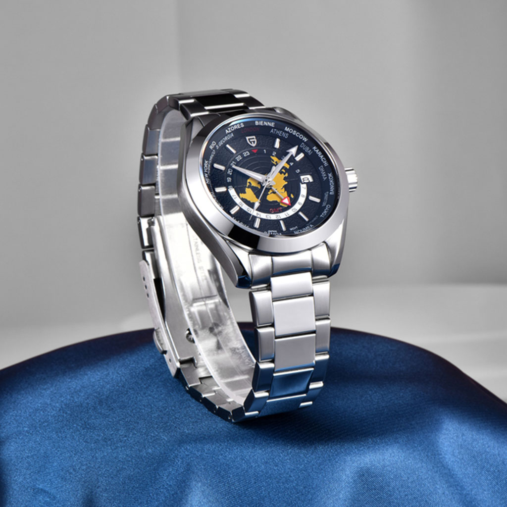 Pagani Design Travel Blue - Case and bracelet