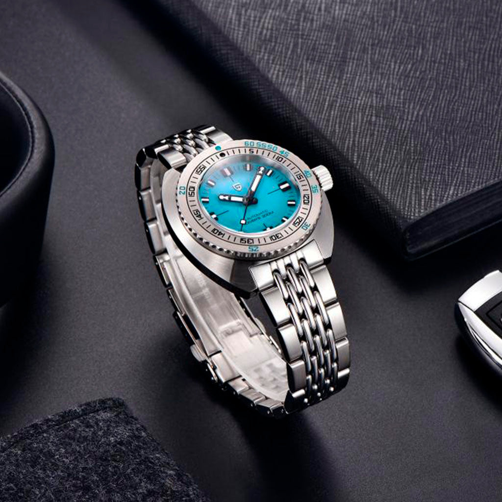 Pagani Design Turtle Turquoise - On the wrist