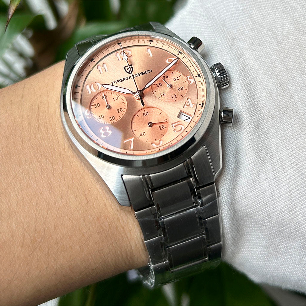 Pagani Design Dresden Rose Gold - Case and bracelet