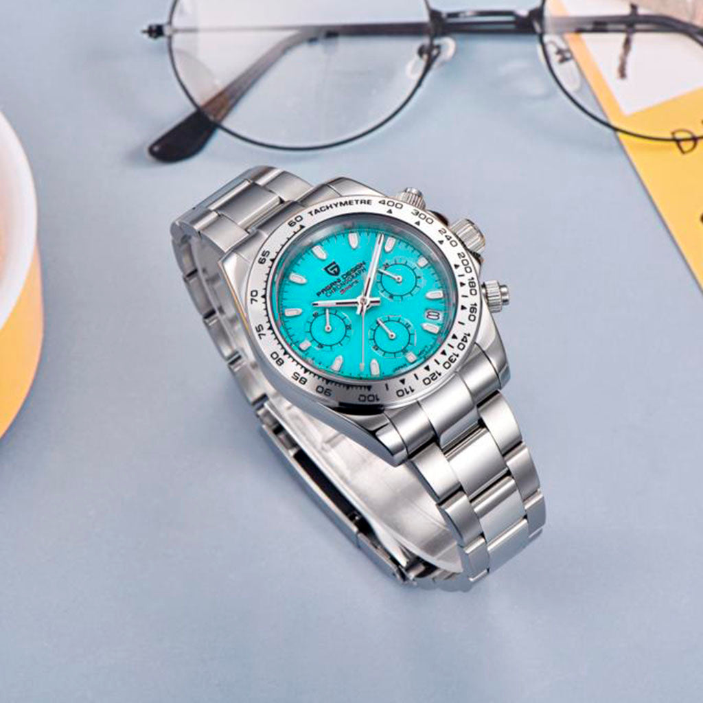 Pagani Design Veraci Silver Turquoise - Dial