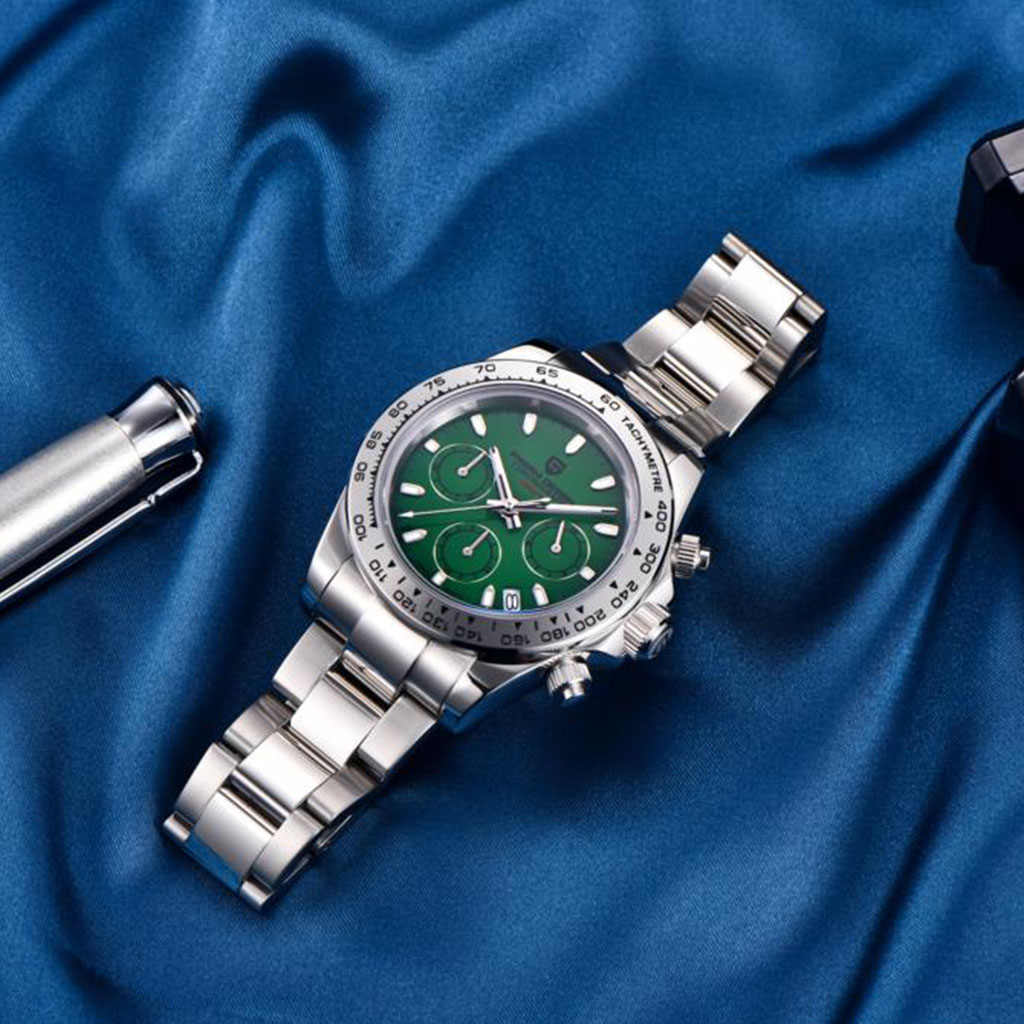 Pagani Design Veraci Silver Emerald - Dial