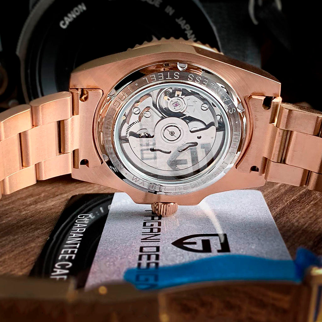 Pagani Design Explorer Pure Gold - Case and bracelet