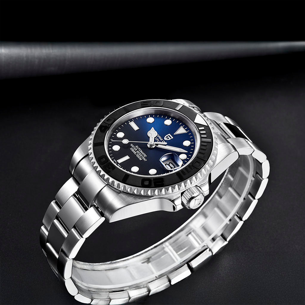 Pagani Design Explorer Blue Silver - Dial