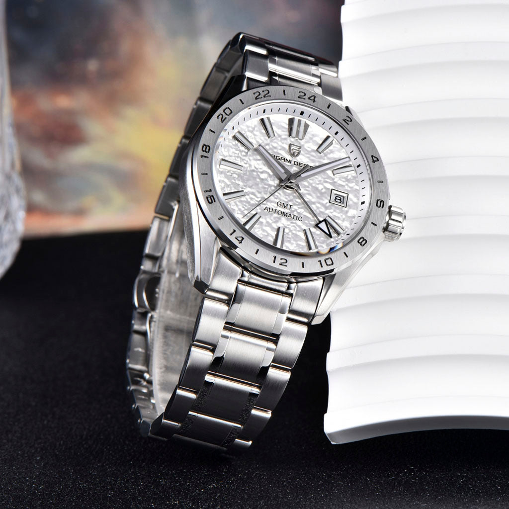Pagani Design Fortress Silver - Case and bracelet