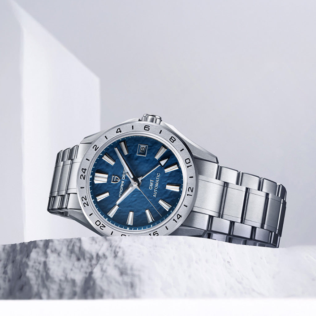 Pagani Design Fortress Blue - On the wrist