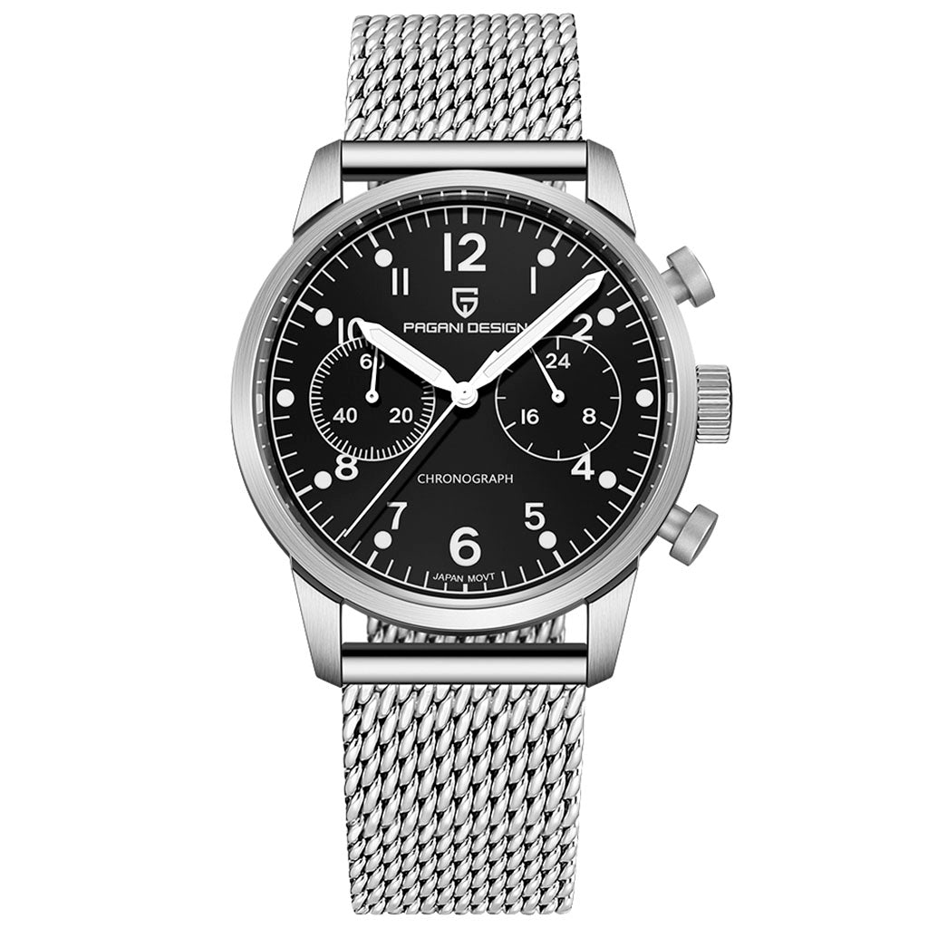 Pagani Design Frankfurt Silver Black - Finishing