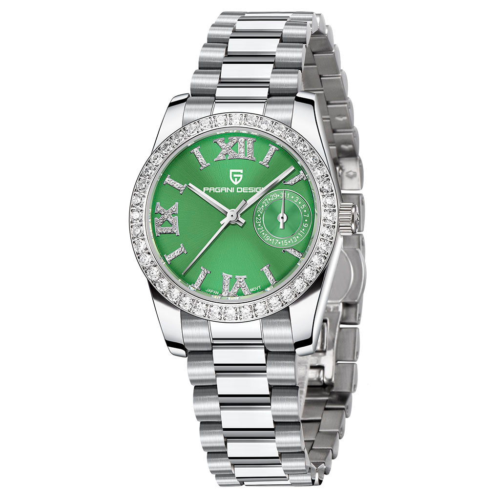 Women's Watch Pagani Design Lily Green - Finishing