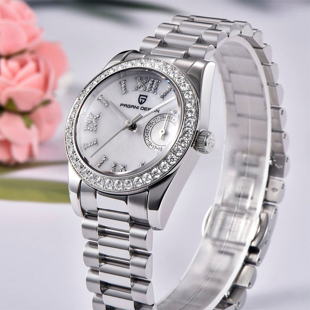 Women's Watch Pagani Design Lily White - Presentation