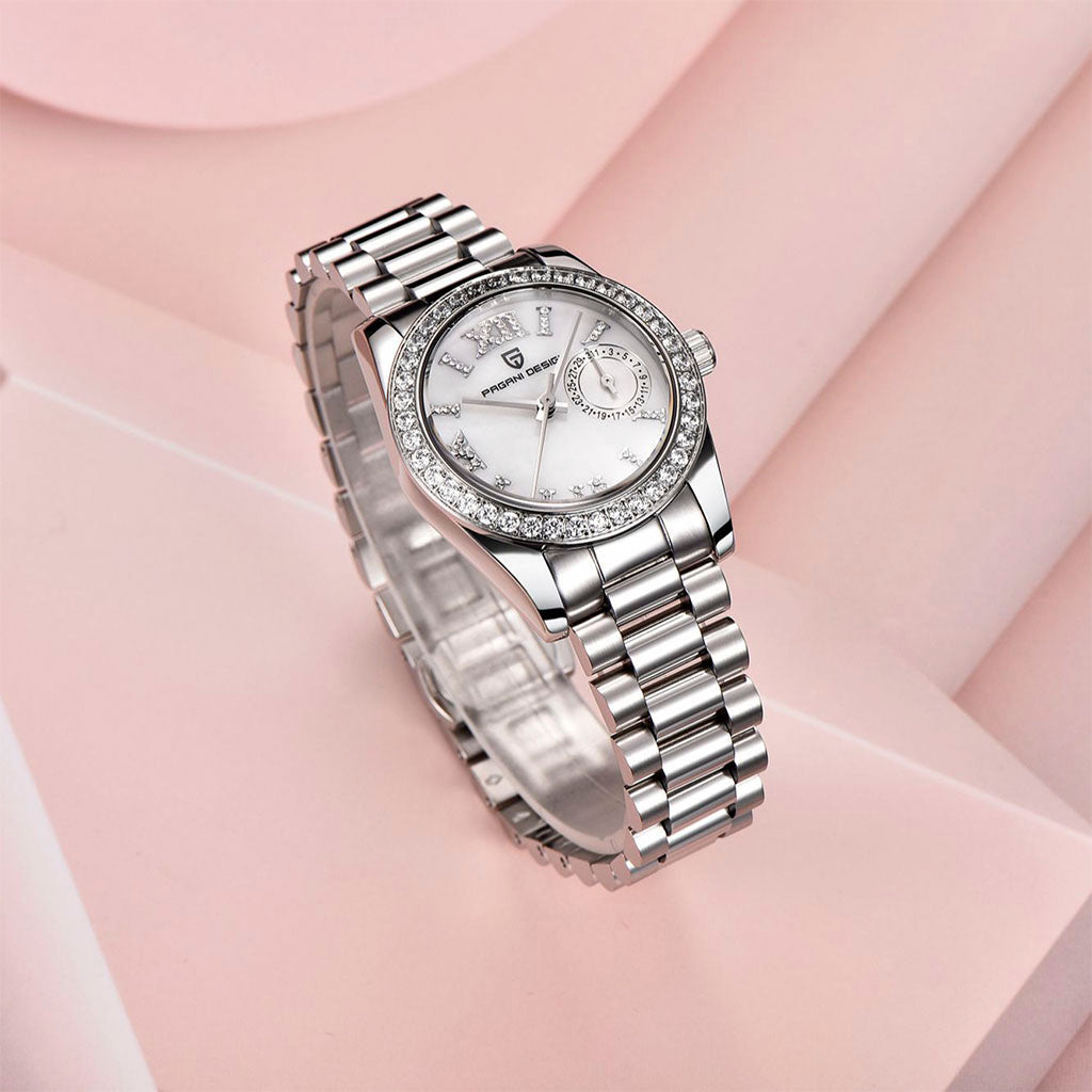 Women's Watch Pagani Design Lily White - Technical detail