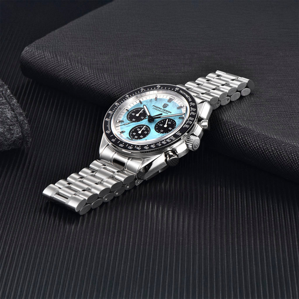 Pagani Design Lorenzo Sky Blue - On the wrist