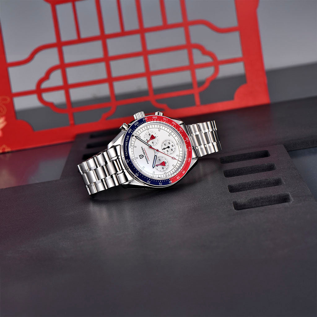 Pagani Design Lorenzo Red and Blue - Dial