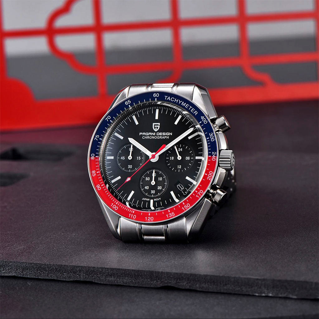 Pagani Design Lorenzo Red and Black - On the wrist