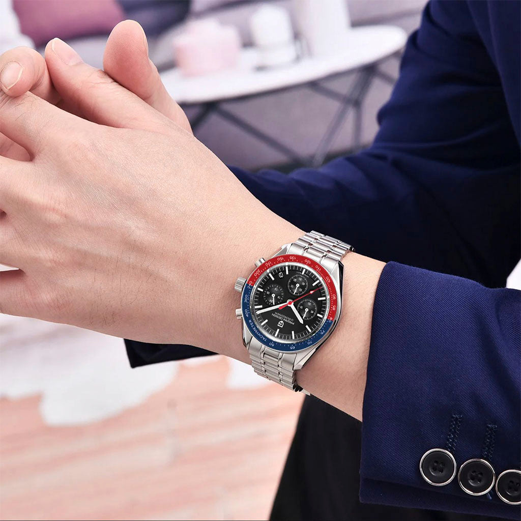 Pagani Design Lorenzo Red and Black - Case and bracelet