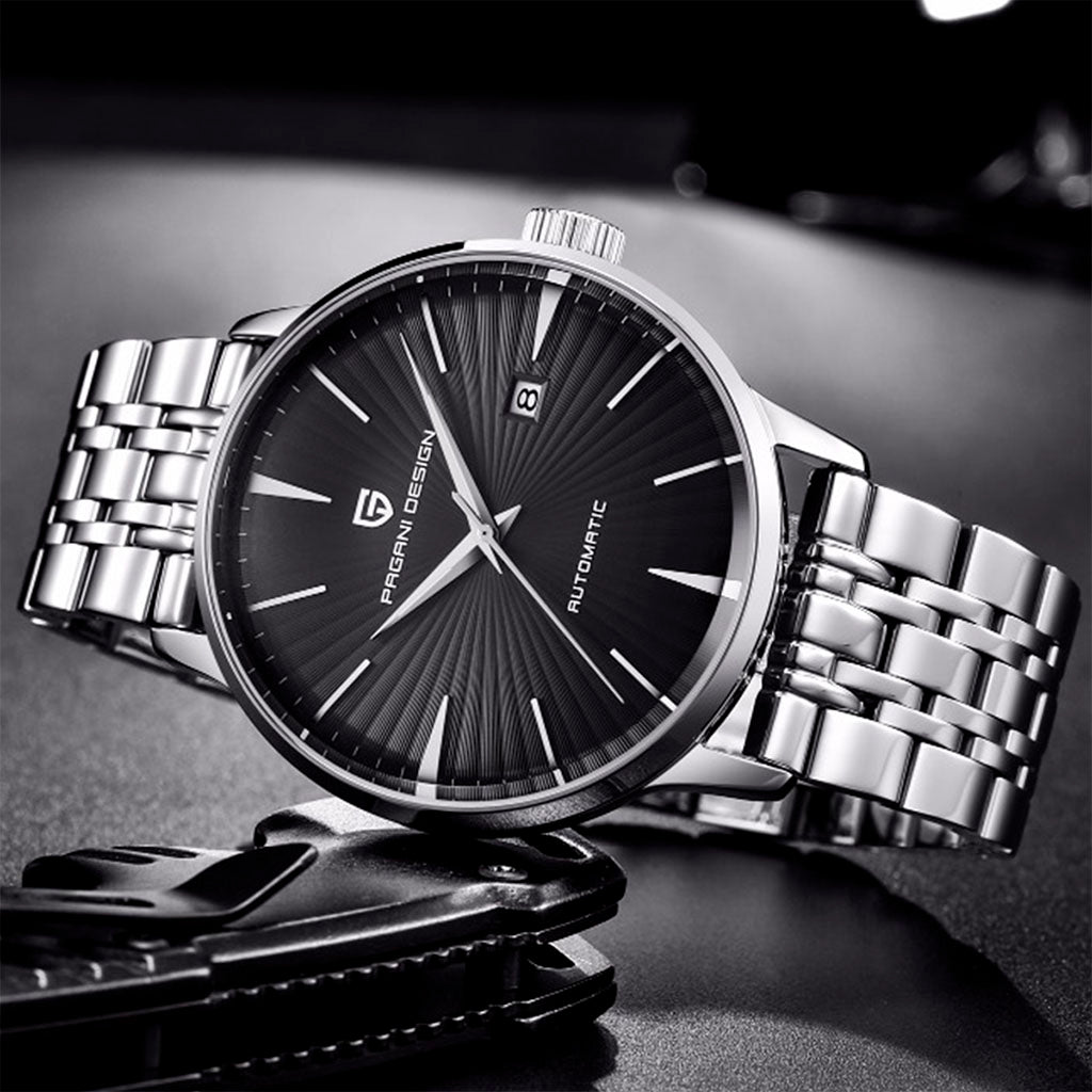 Pagani Design Lugano Black - Case and bracelet