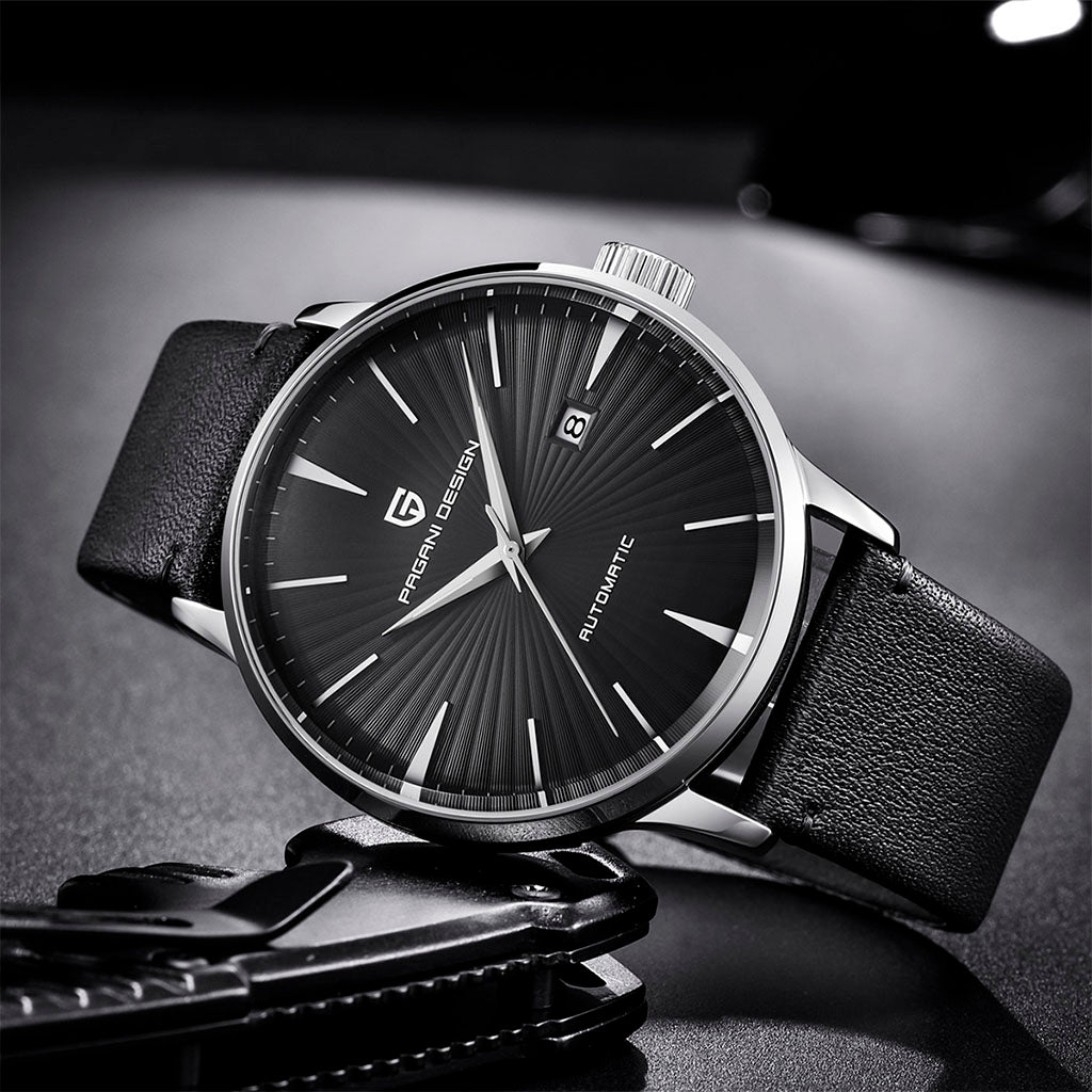 Pagani Design Lugano Black Classic Edition - On the wrist