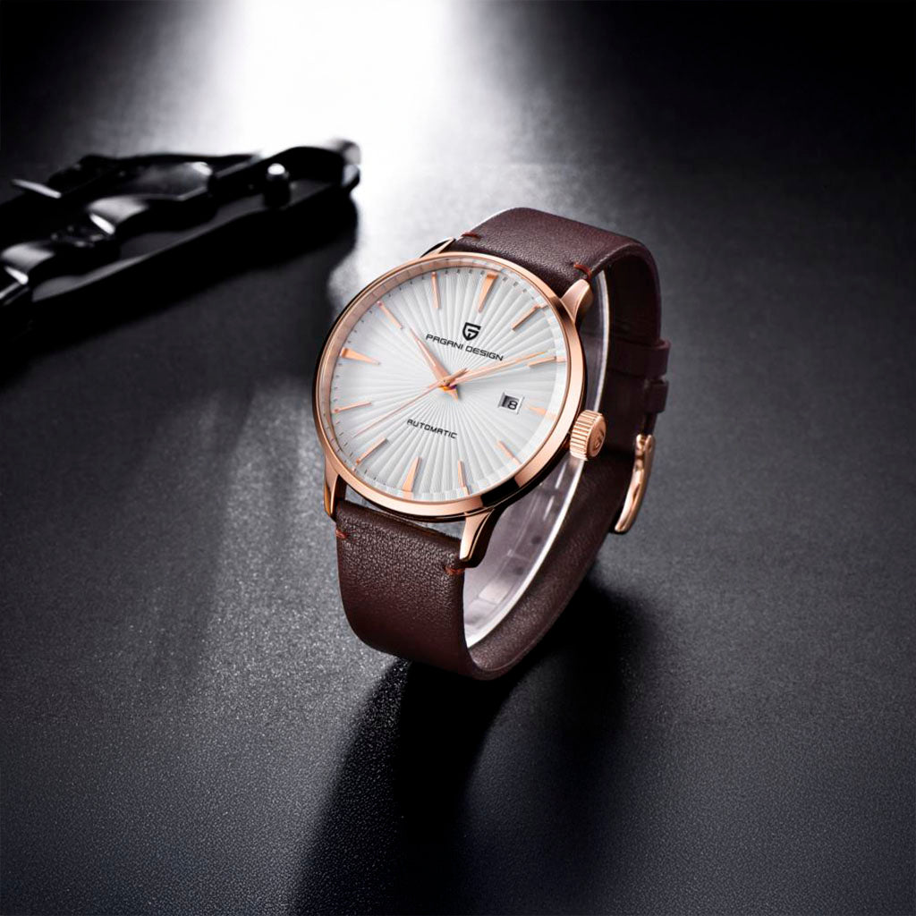 Pagani Design Lugano White Gold Classic Edition - Case and bracelet