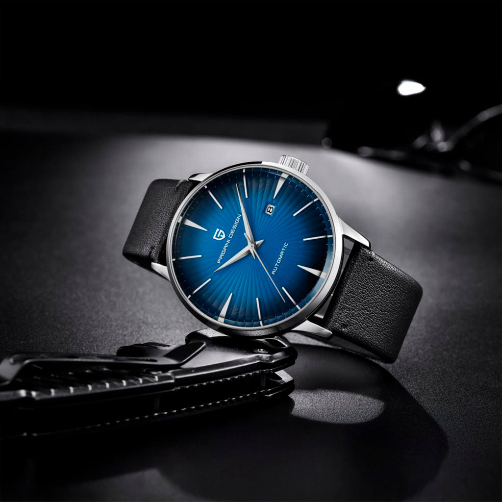 Pagani Design Lugano Blue Classic Edition - Case and bracelet