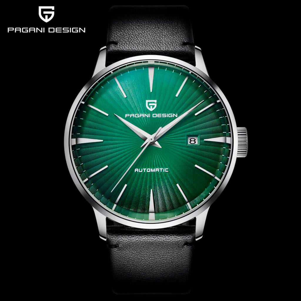 Pagani Design Lugano Green Classic Edition - Case and bracelet