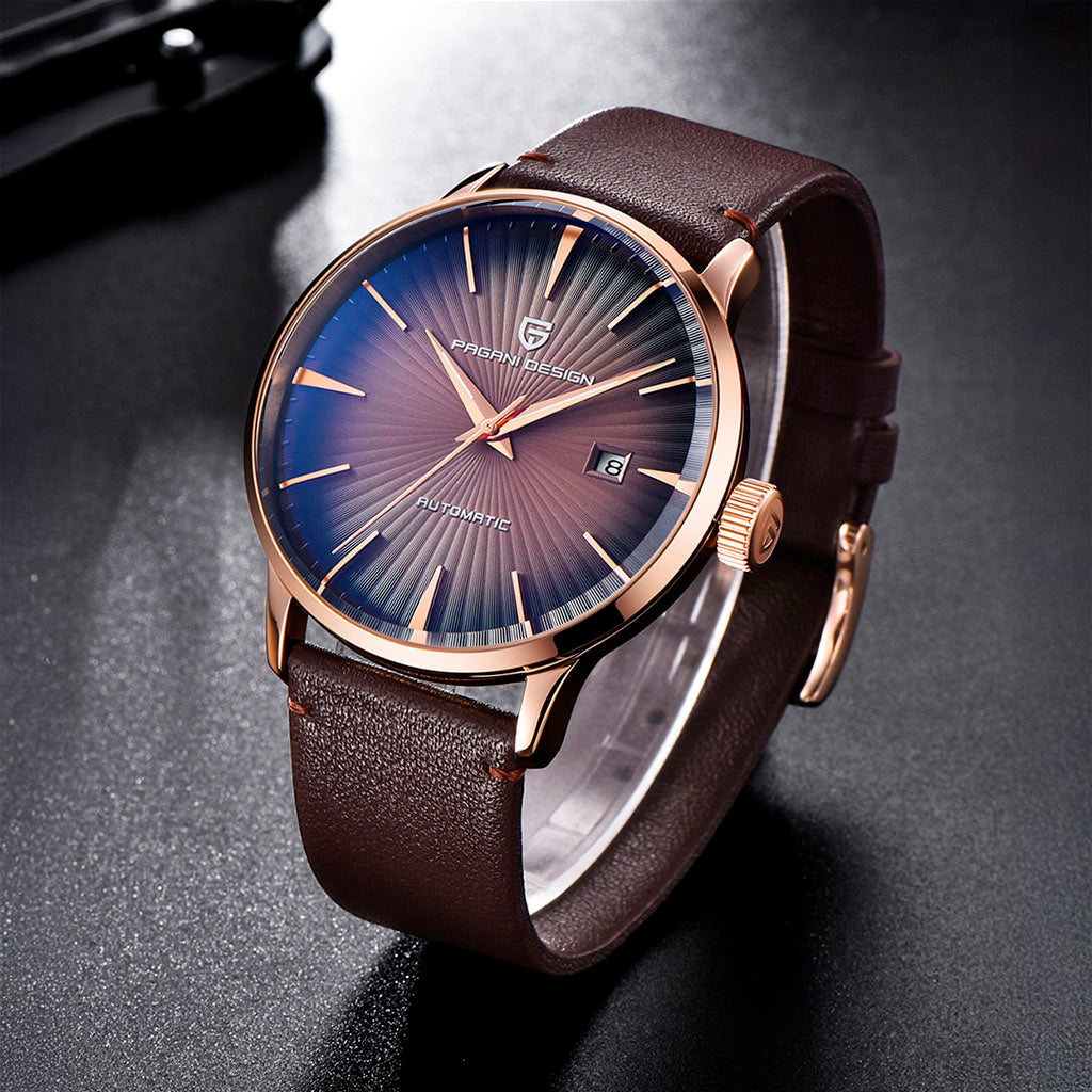 Pagani Design Lugano Purple Classic Edition - On the wrist