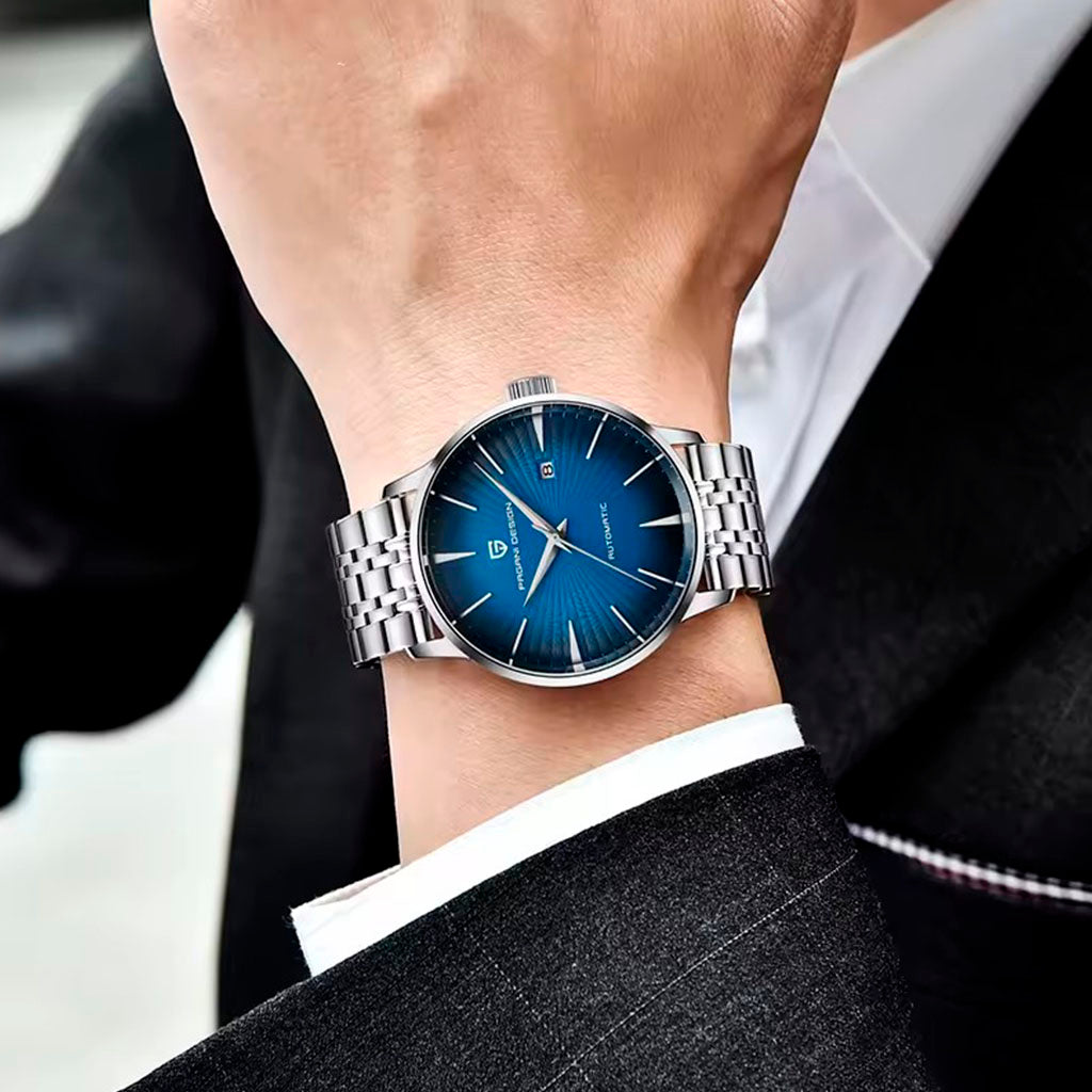Pagani Design Lugano Blue - Case and bracelet