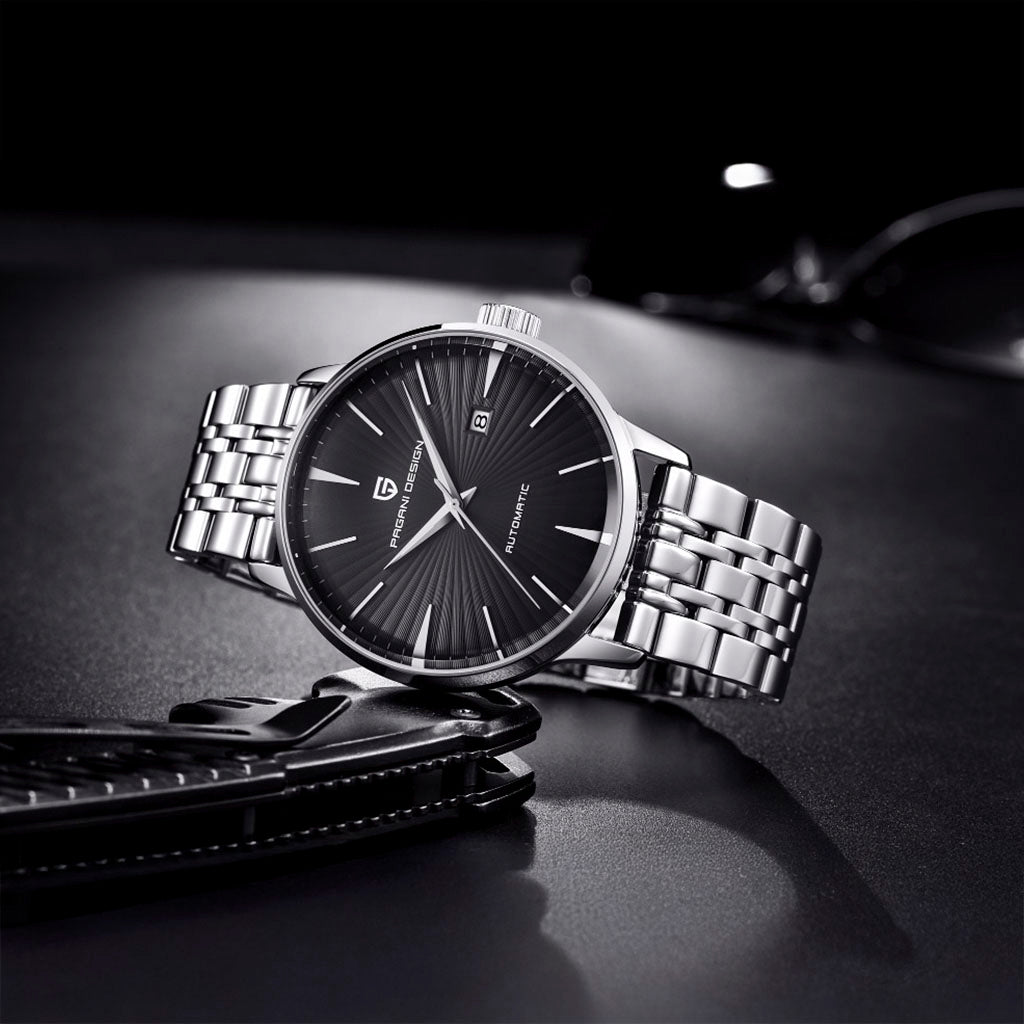 Pagani Design Lugano Black - On the wrist