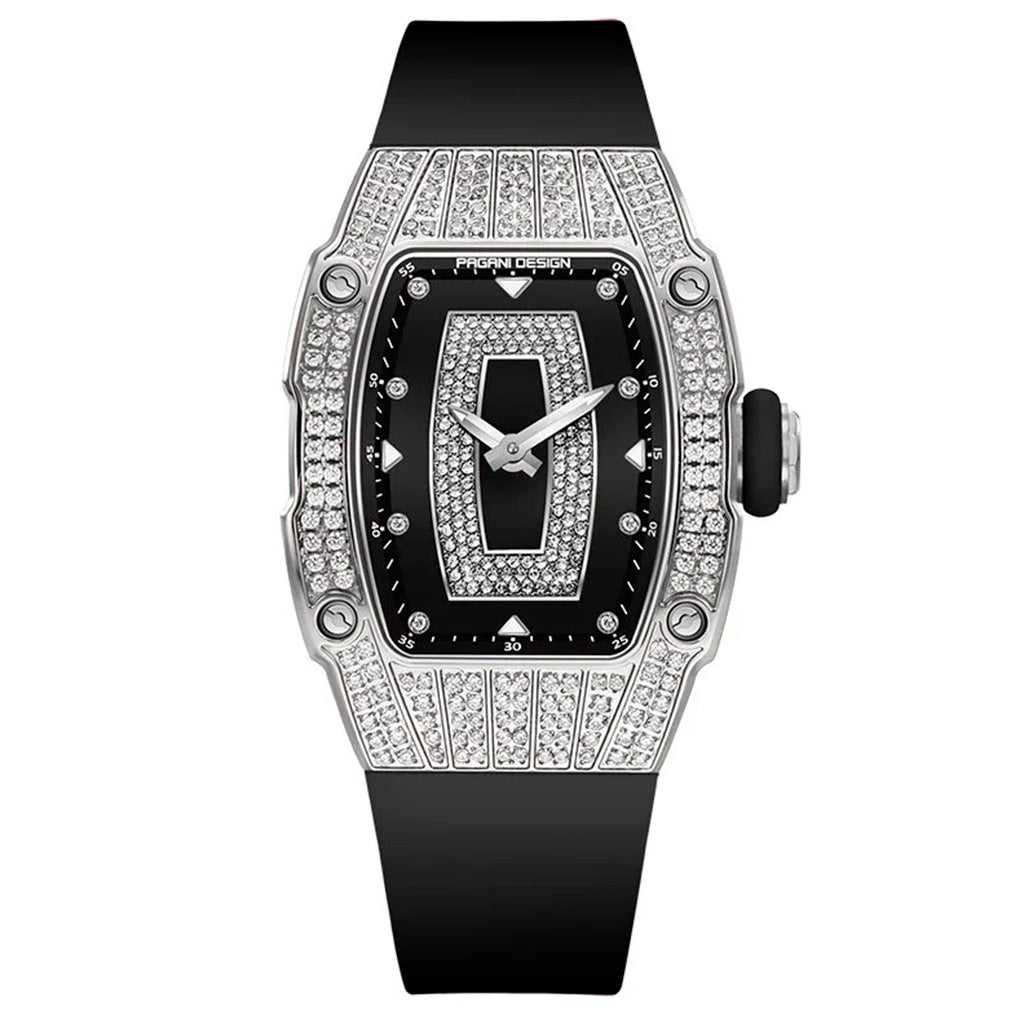 Women's Watch Pagani Design Marigold Black Silver - Finishing