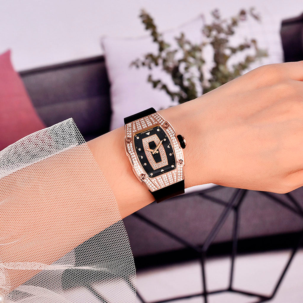 Women's Watch Pagani Design Marigold Black Gold - Technical detail