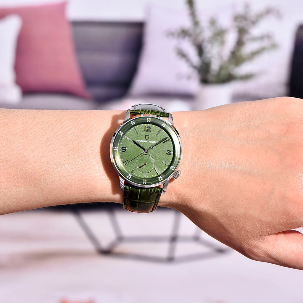 Pagani Design Milano Green Classic Edition - Case and bracelet