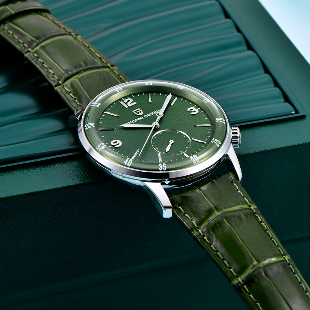 Pagani Design Milano Green Classic Edition - On the wrist