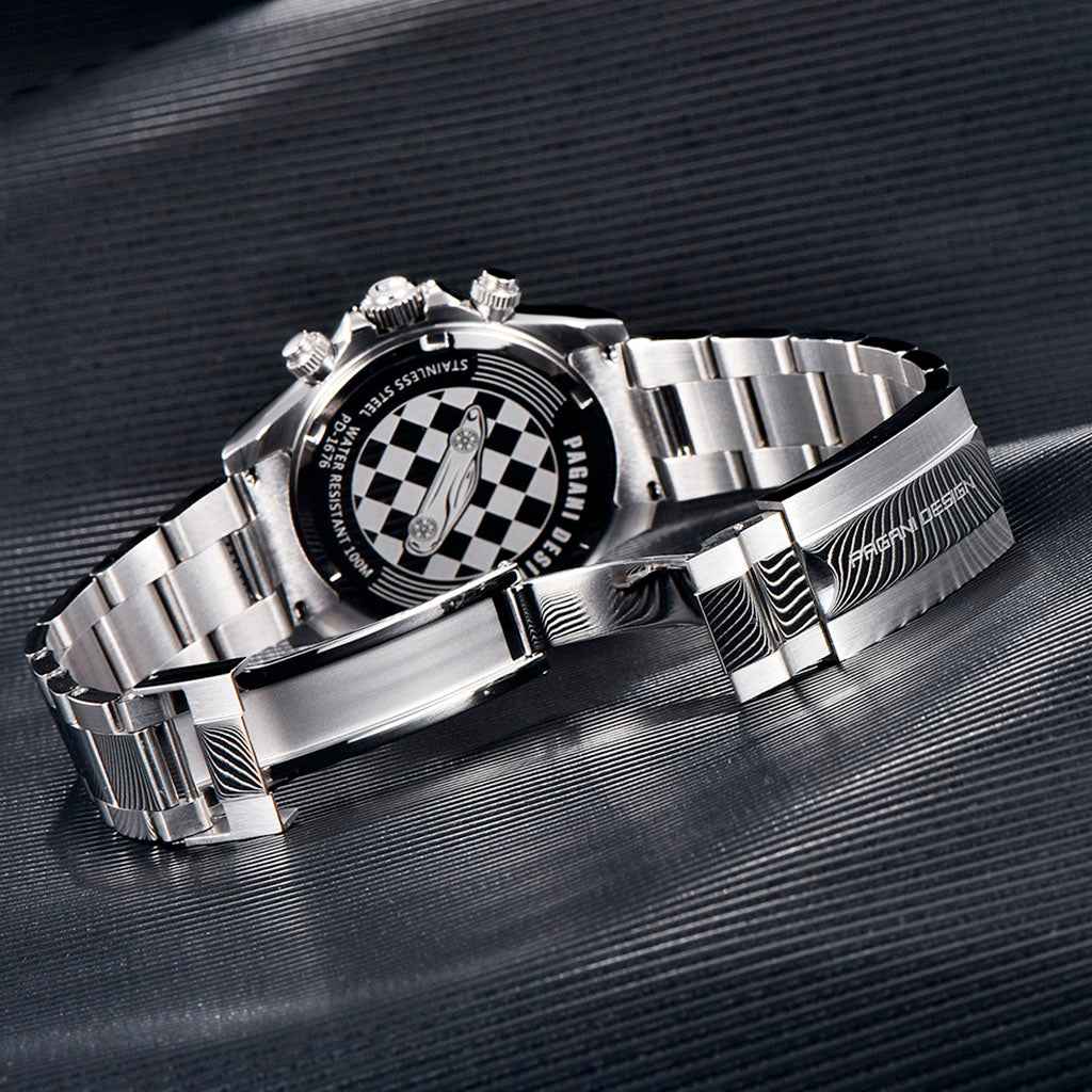 Pagani Design Montpellier White City Edition - On the wrist
