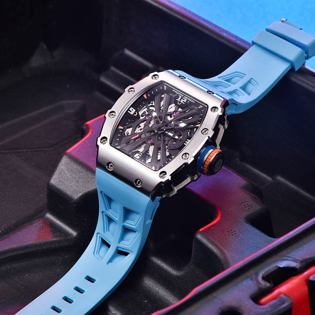 Pagani Design Monza Silver Blue - Technical detail