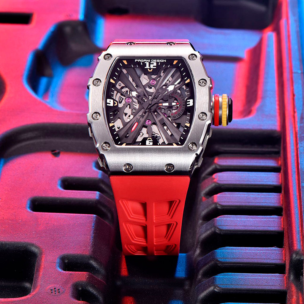 Pagani Design Monza Silver Red - Presentation