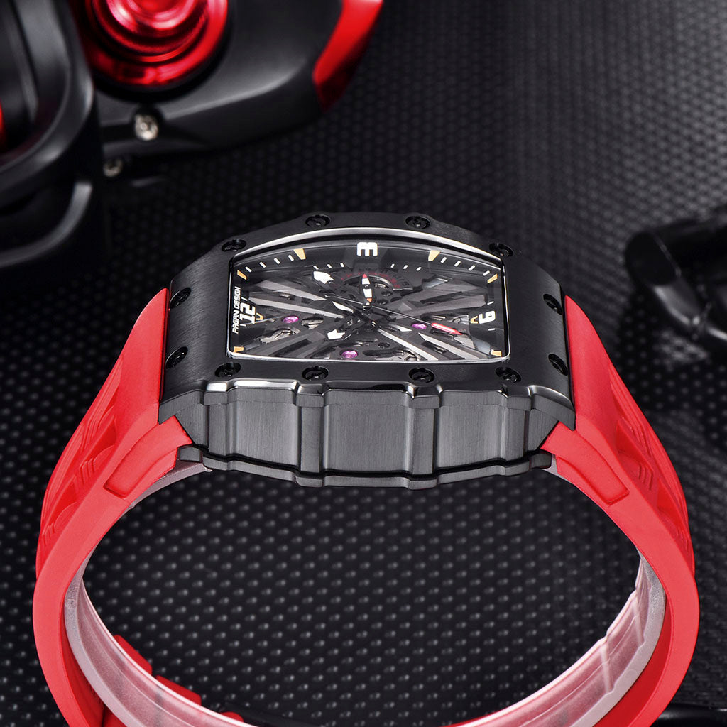 Pagani Design Monza Black Red - Dial
