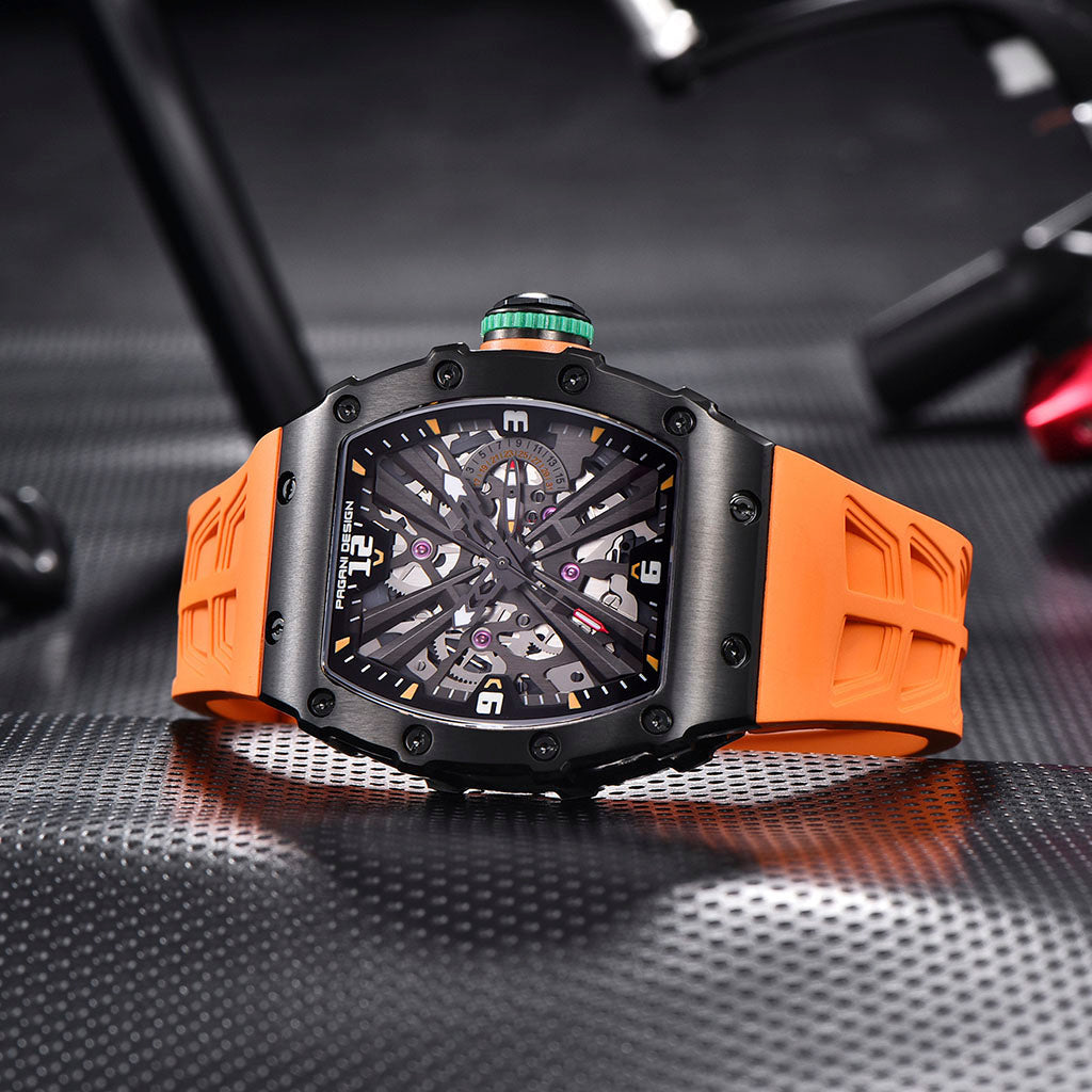 Pagani Design Monza Black Orange - Technical detail