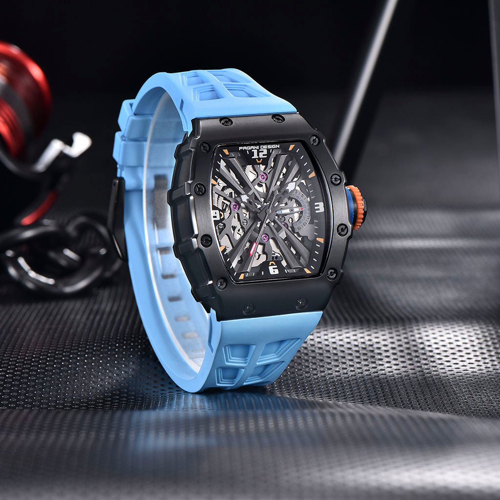 Pagani Design Monza Black Blue - Dial