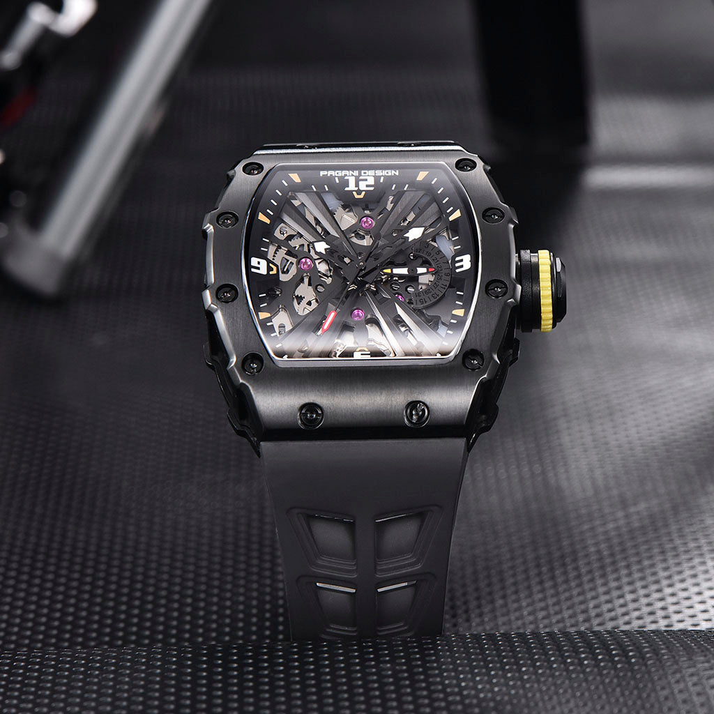 Pagani Design Monza Black - On the wrist