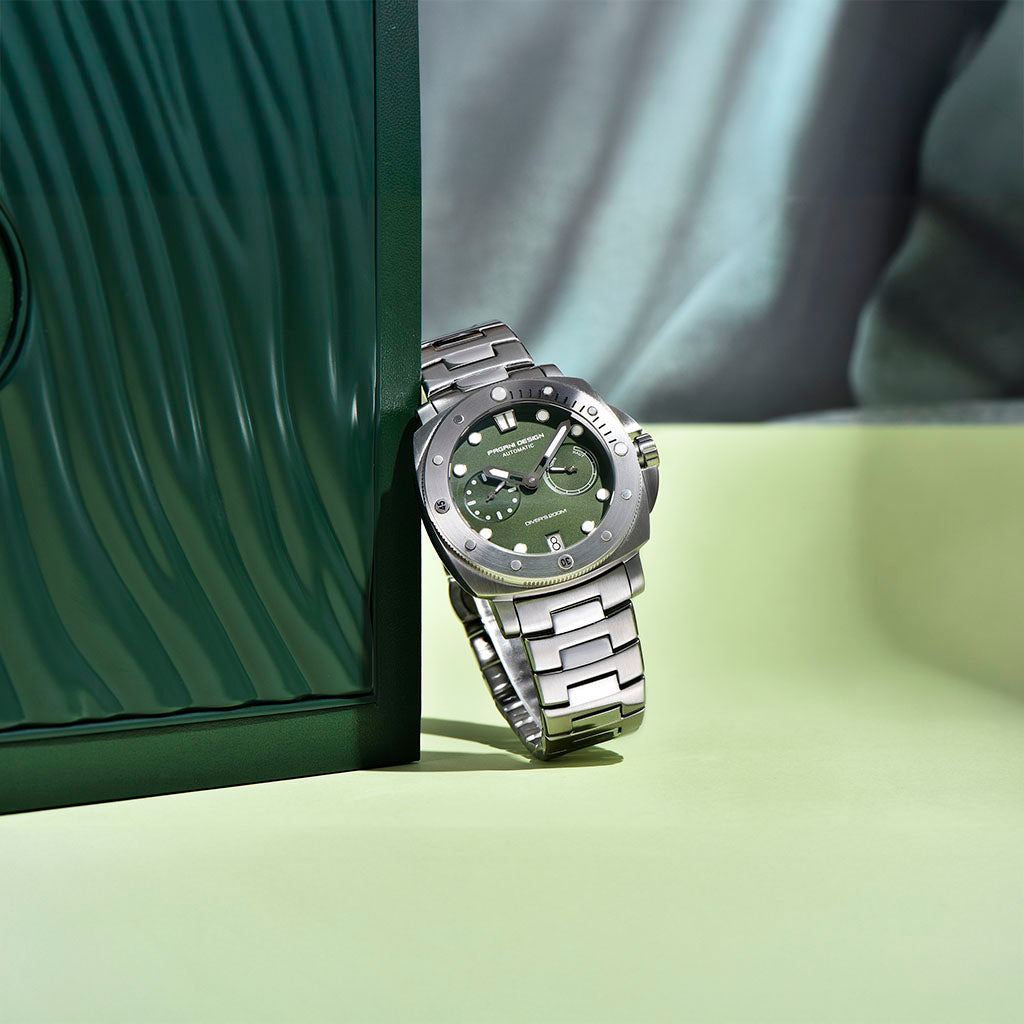 Pagani Design Numberg Green City Edition - Case and bracelet