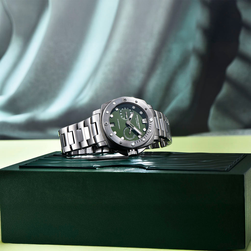 Pagani Design Numberg Green City Edition - Dial