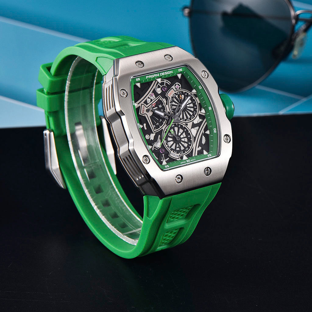 Pagani Design Nurburg Green - Dial