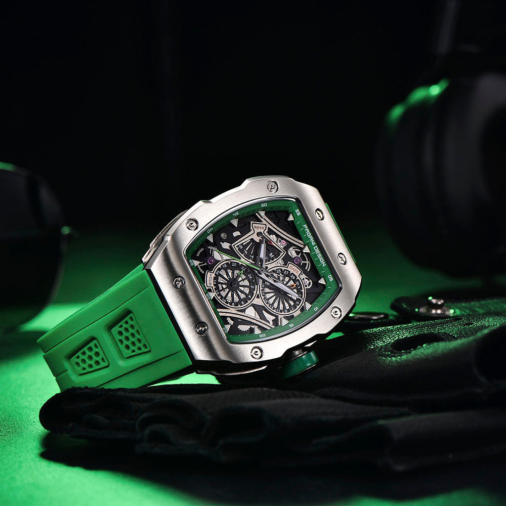 Pagani Design Nurburg Green - Case and bracelet