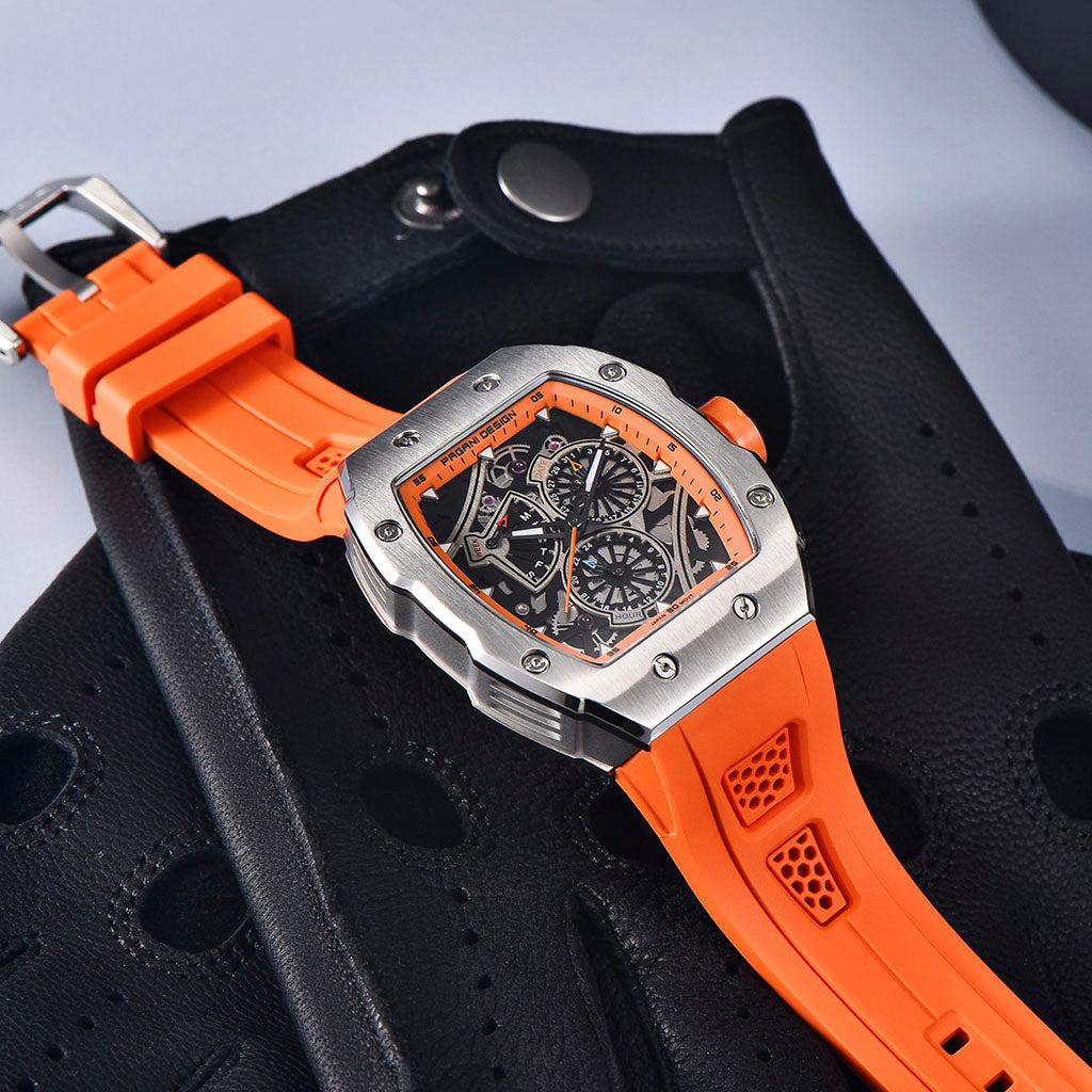 Pagani Design Nurburg Orange - Case and bracelet