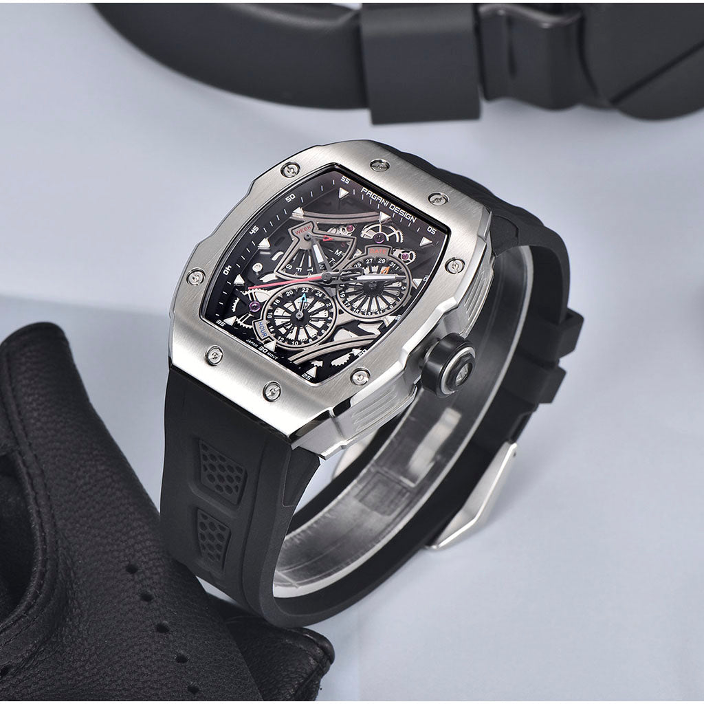 Pagani Design Nurburg Black - Case and bracelet
