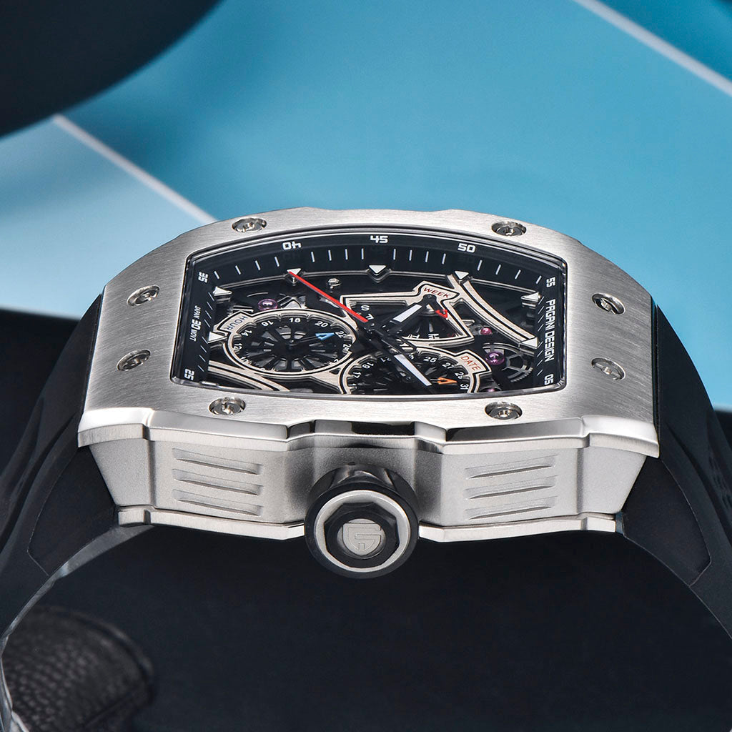 Pagani Design Nurburg Black - On the wrist