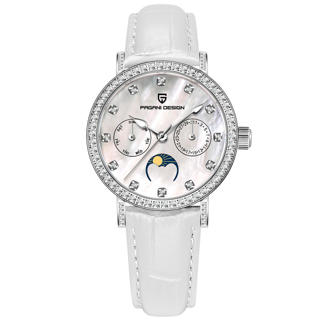 Women's Watch Pagani Design Orchid White - Finishing