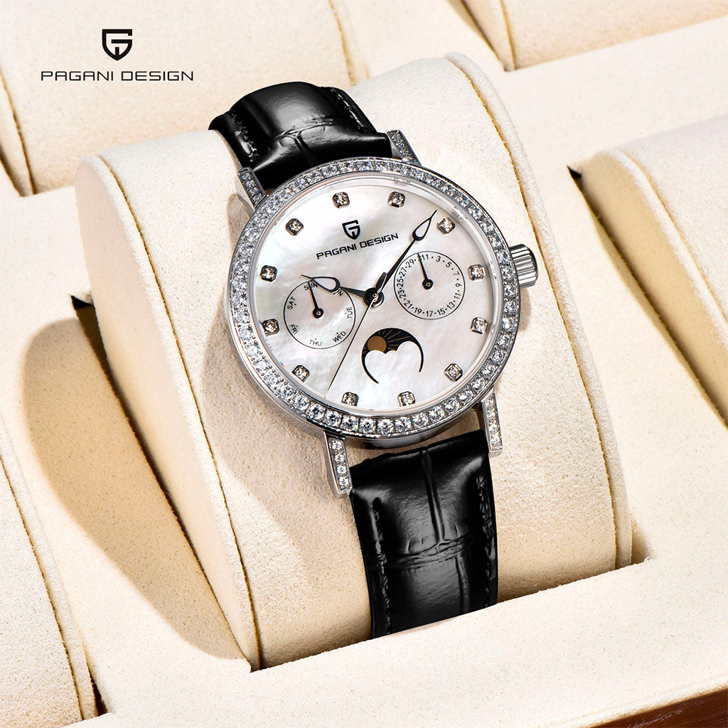 Women's Watch Pagani Design Orchid Black - Presentation