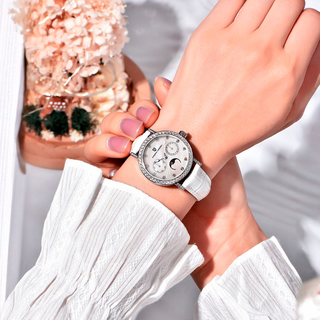 Women's Watch Pagani Design Orchid White - Dial