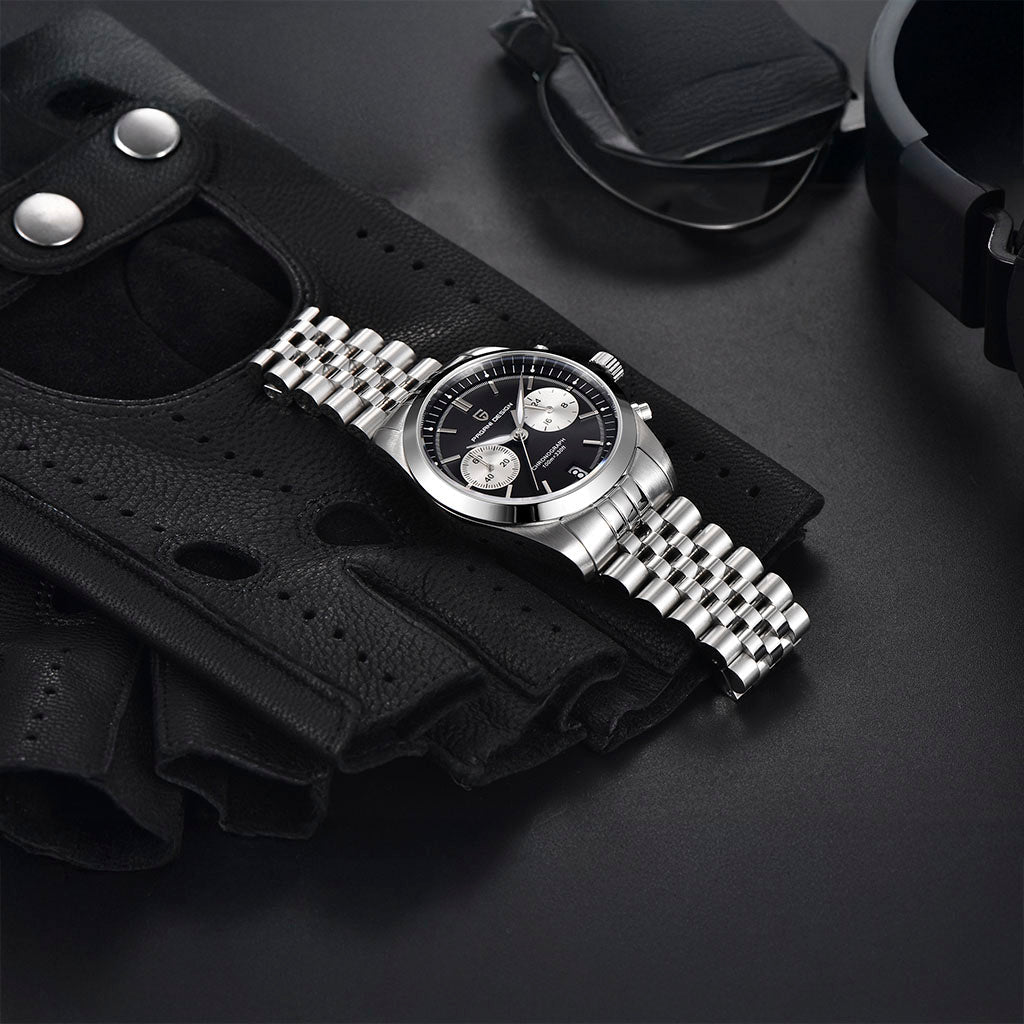 Pagani Design Pilot Black - Case and bracelet